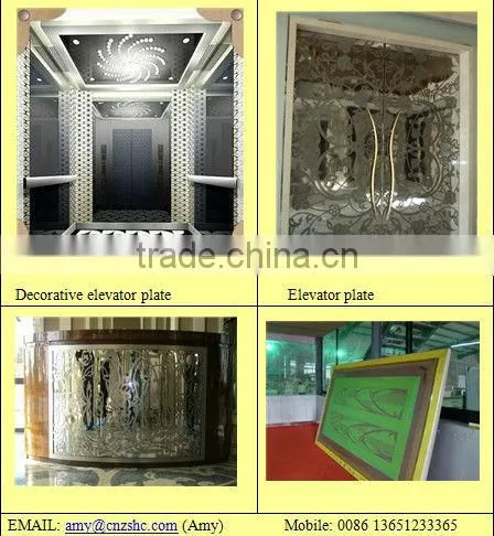 Etching Machine /Stainless Steel Etching Machine for elevator door