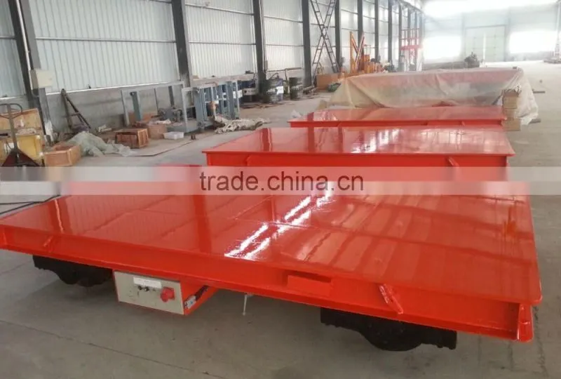 Battery trackless transfer cart