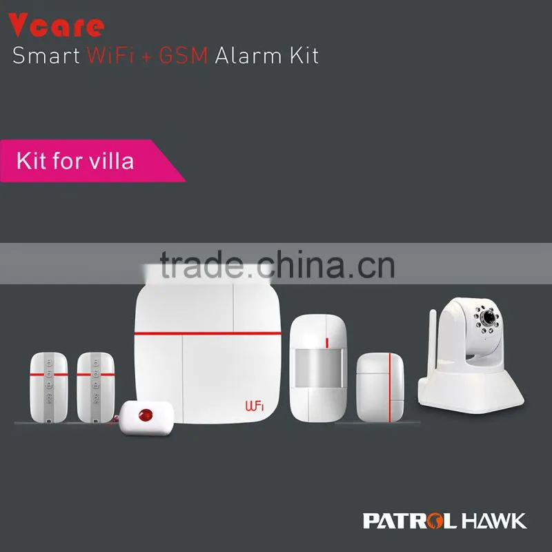 GSM WIFI wireless home security alarm System 3g