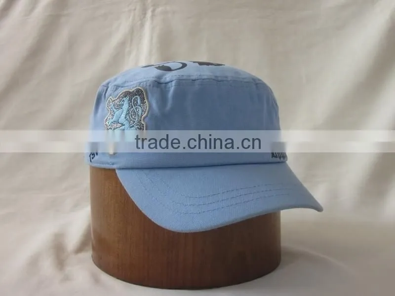 100% cotton classic embroidery army hat