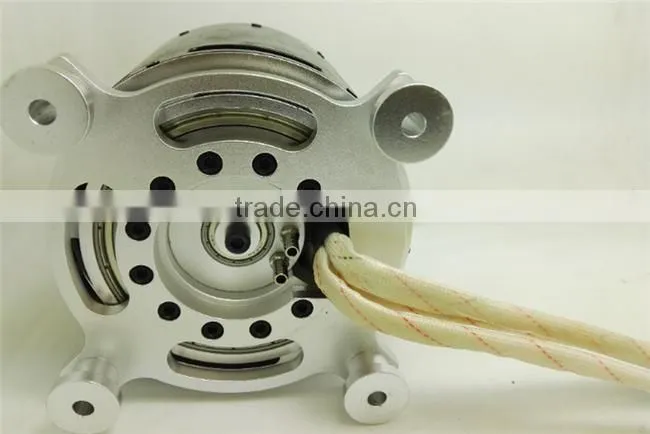 120100 KV80 25KW 60kg thrust Outrunner sensored/sensorless Motor for jet board