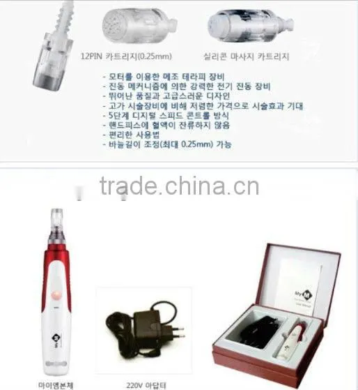 192 pins zgts titanium derma roller for home use tm-086