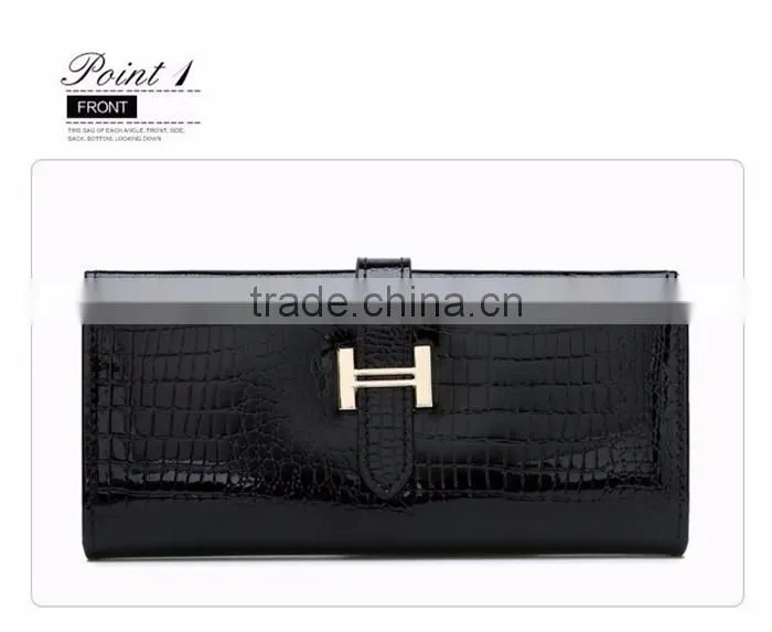 Custom Fahion Trendy Design Leather Girls Purse and Wallet for Youngs