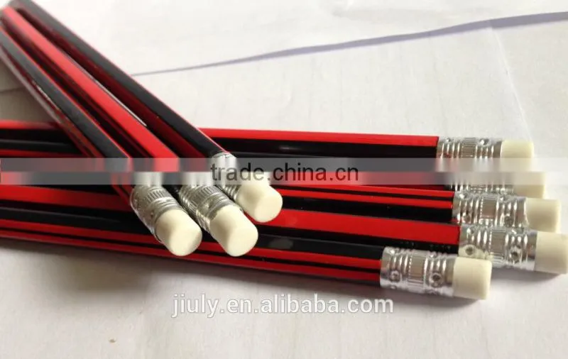 round shape black wood with diamond HB pencil