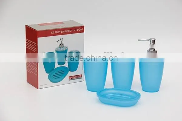 4pcs bathroom accessory set