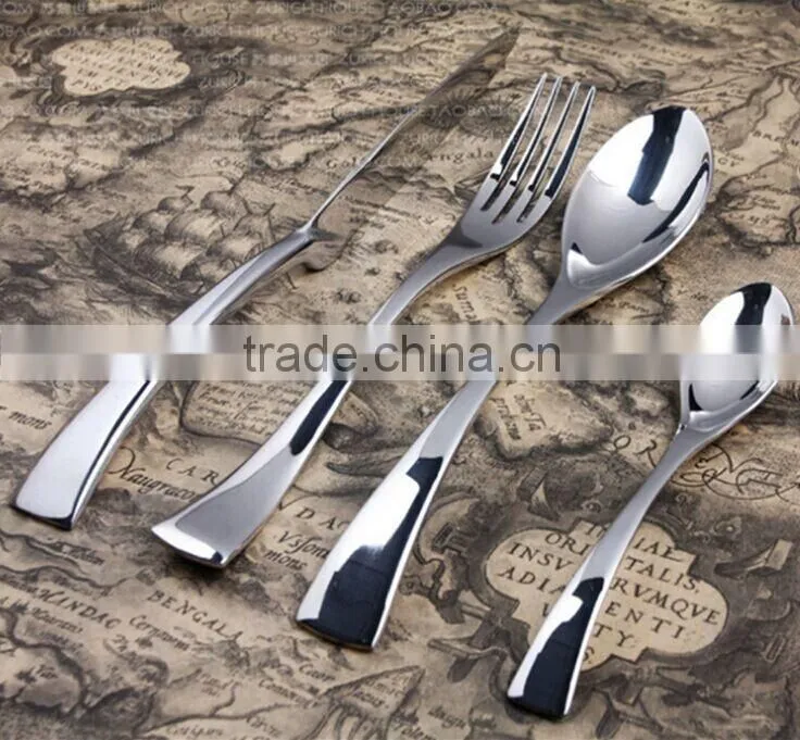Hotel & restaurant 18/0 stainless steel cutlery/flatware/silverware, in stock