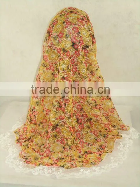 2014new style wholesale muslim islamic hijab,shawls and scarves