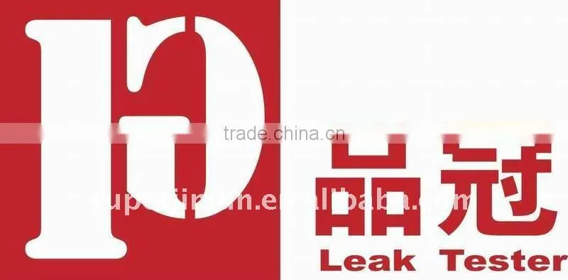 HDPE plastic bottle leak tester