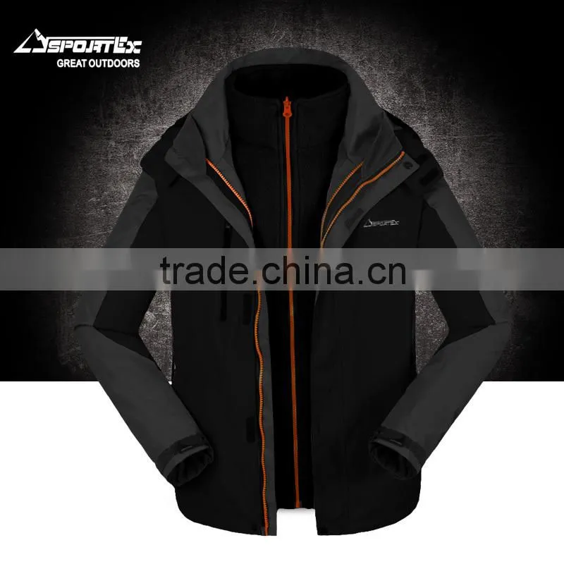 OEM service winter season apparel mountaineering cross-country skiing apparel camping jacket lovers trekking clothes