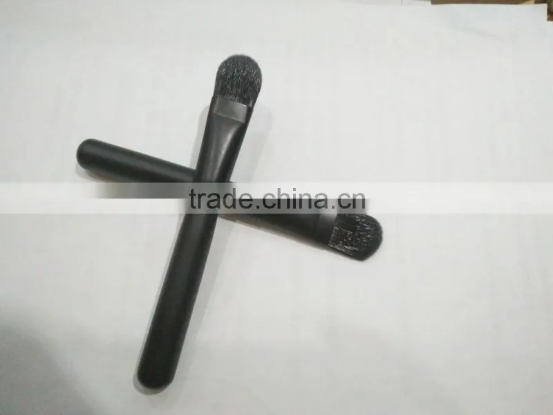 Newest customize high quality wood handle nylon facial mask brush