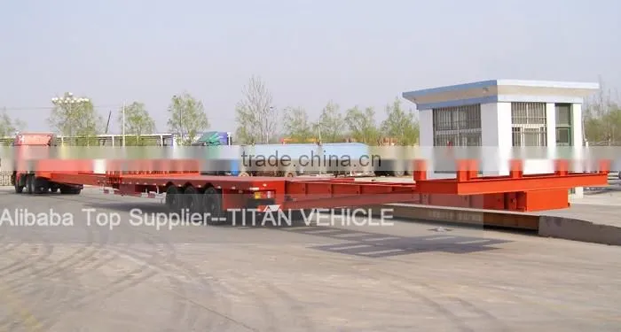 TITAN Extendable Trailer for 45mts 56mts 60 meters Wind Blade Transport