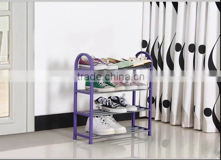4 tire 12 pairs living room portable wall shoe rack FH- SR00284