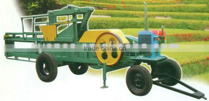 Mobile Square Straw Bale Press Machine With Price