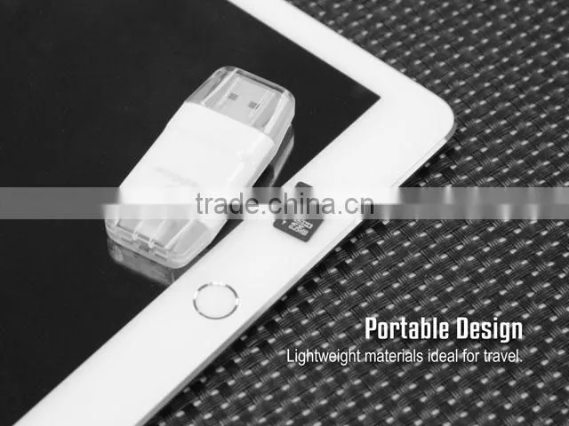 New i-FlashDrive OTG Adapter Smart TF Card Reader For iPhone/iPad Dual Storage ,Easy to Save Image & Video