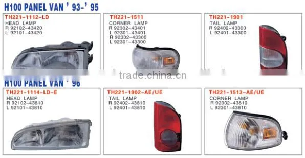 AUTO TAIL/REAR LIGHT FOR HYUNDAI H100 /PORTER'04