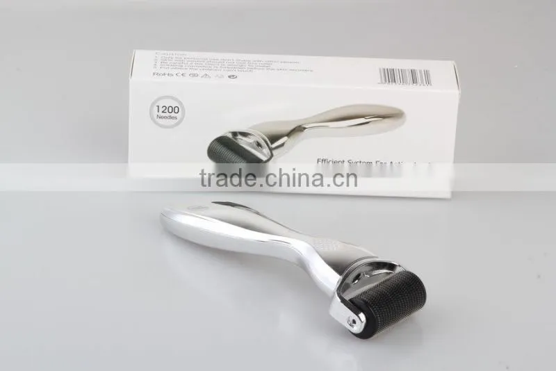 3 in 1 microneedles derma roller for hair loss treatment