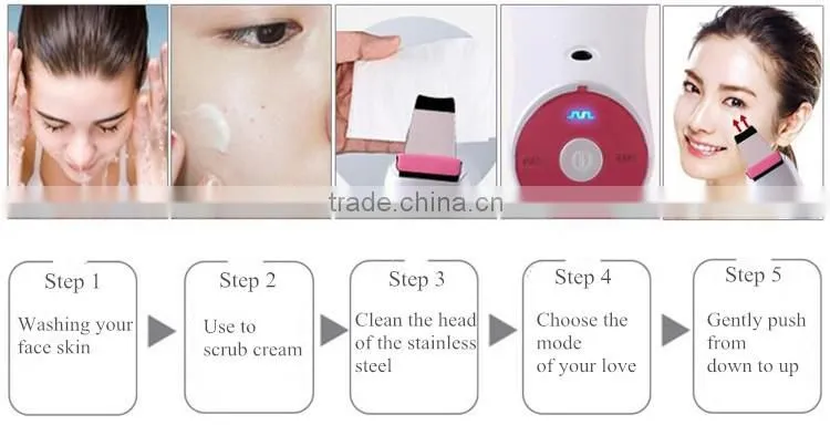 Home Use Portable ultrasonic peeling Machine