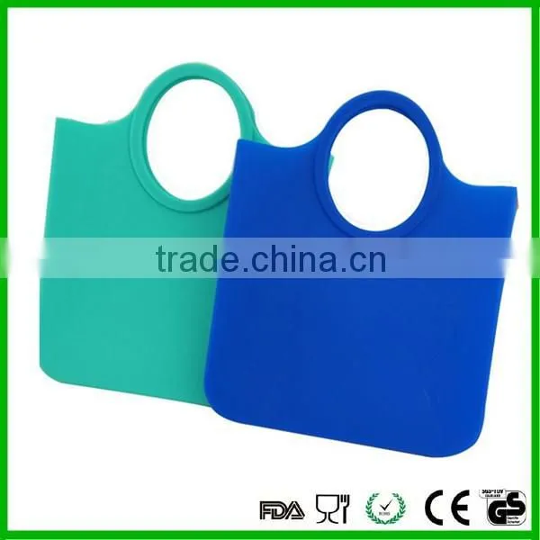 Hot sale shopping bag silicone handbag women for promotion