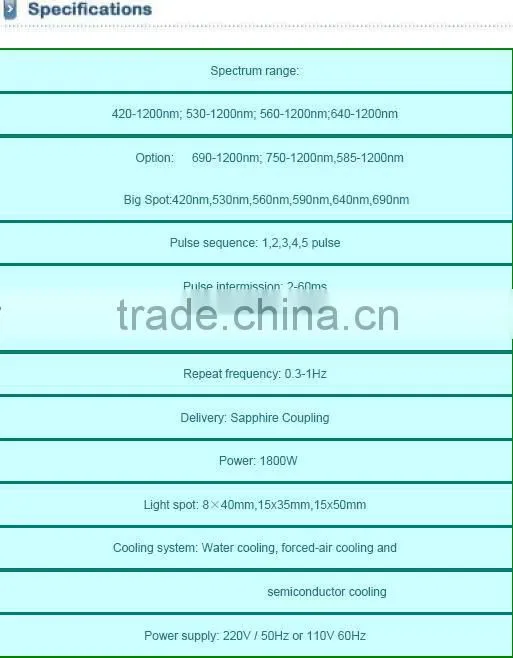 Gloden pig ipl machine B2 for beauty system