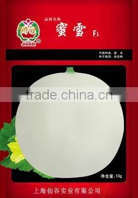 Hybrid F1 White Sweet Melon Seeds For Cultivation-Honey Snow F1