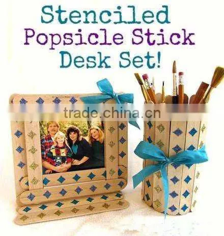 wooden ice cream stick art and craft, decorative wood stick, craft wooden stick