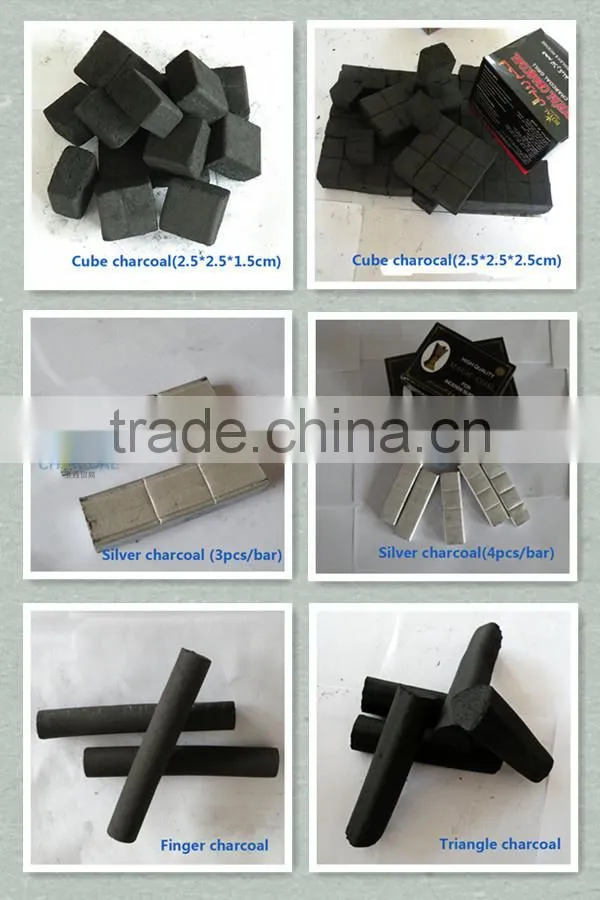 Factory wholesale A+++ hookah types charcoal 12-14cm