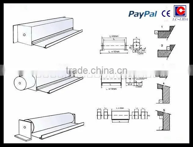Automatic telescopic pull-out/takup CNC machine bellow cover
