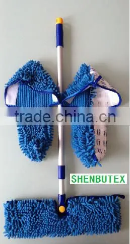microfiber chenille flat & triangle mop