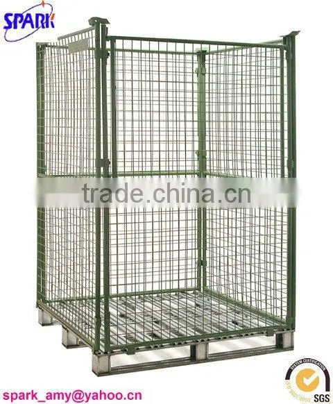 wire mesh pallet container(EURO Stillage cage)