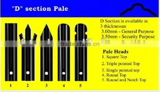 2015 new model decorative yard fence