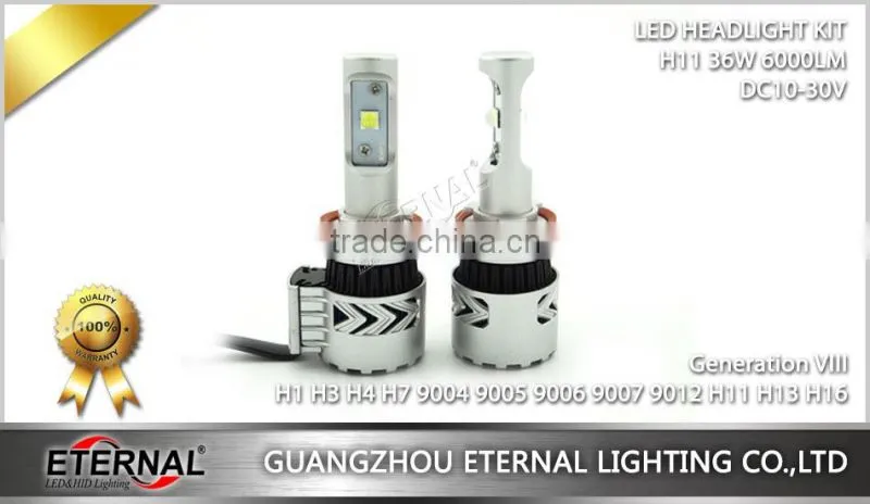 super brightness car led headlight bulb kit H4 H7 H3 smart bulb kit auto car automotive motorcycle lamp