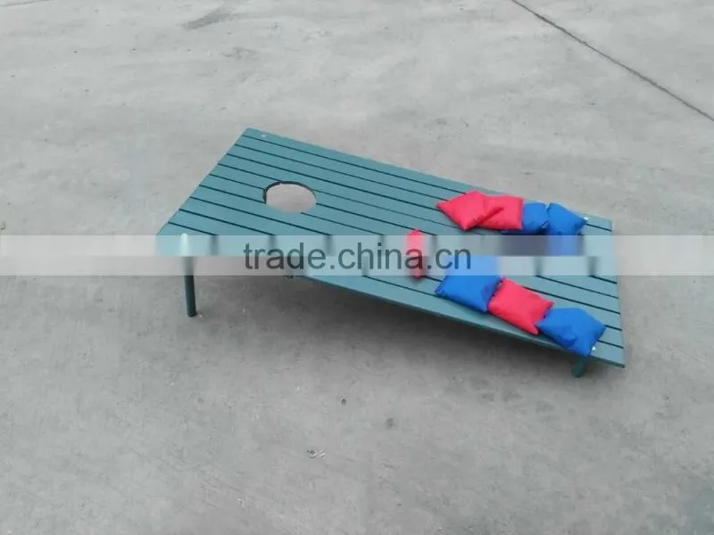bean bag toss game board corn hole game board