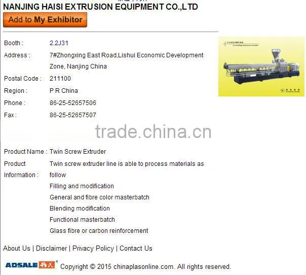 SP-65/150 Plastic Recycling Granule Raw Material Making Machine