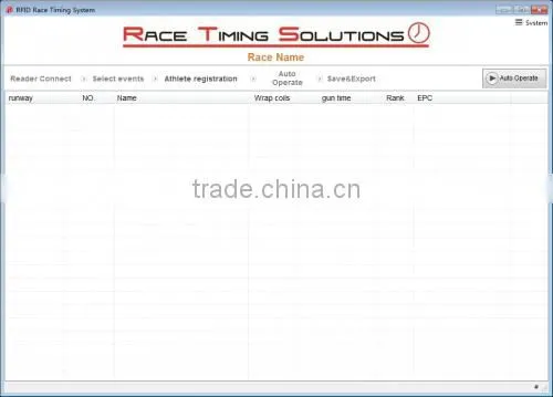 Hot Selling RFID Sports Timing System with Factory Price