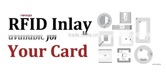 Cool Free design RFID NFC rubber business card