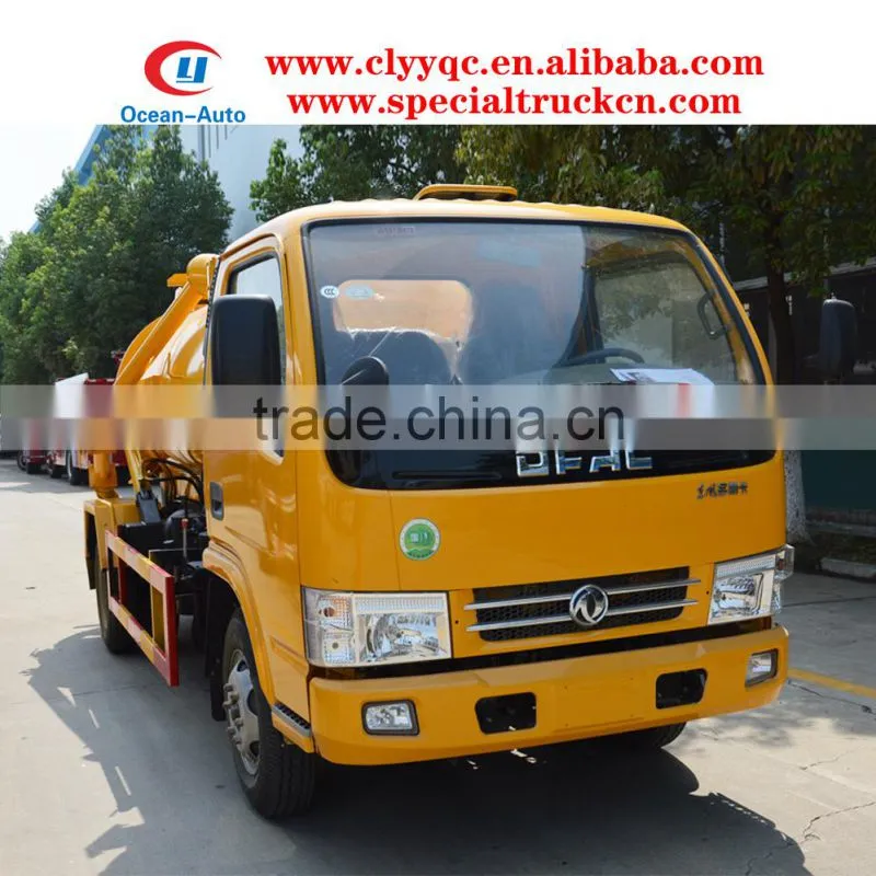 DFAC vacuum sewage suction truck
