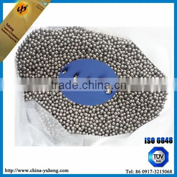 2.0mm 18.2g/cm3 density wolfram sphere on stock