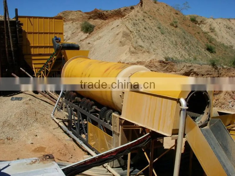 High Quality Mobile Gold Wash Plant
