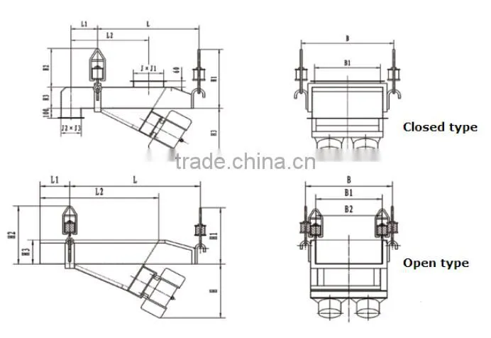 Hot sale factory price vibrating feeder