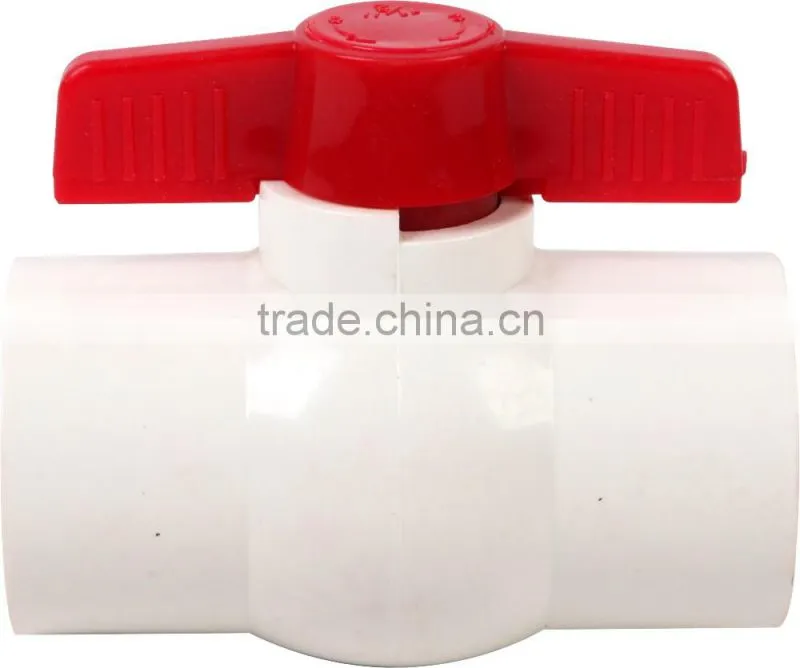 PVC Octagon Ball Valve For Water-Saving Irrigation