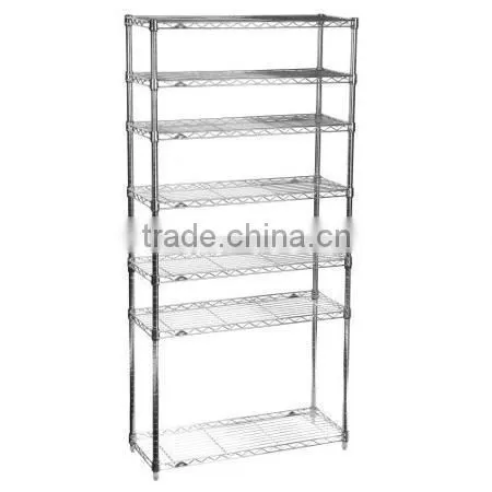 Metal Open Shelving Garage Office Rack Standing Shelf Unit Basement