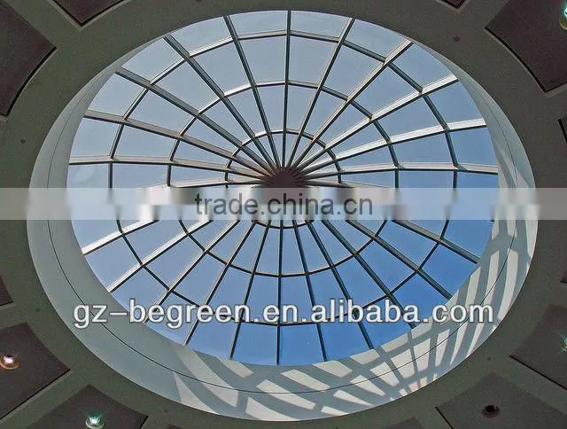 Engineering case of polycarbonate sheet,and PC hollow sheet&PC solid sheet, plastic roofing panel
