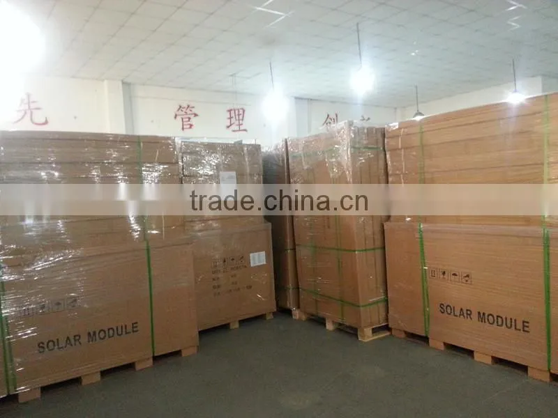 130W solar panel PV module apply to solar generator system