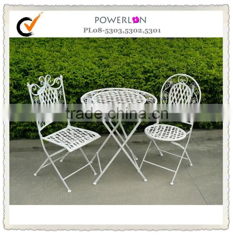 Retro Countryside Antirust Patio Table Set PL08-5087