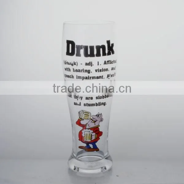 Beer Steins Glass Type and Eco-Friendly Feature football shapes beer glass