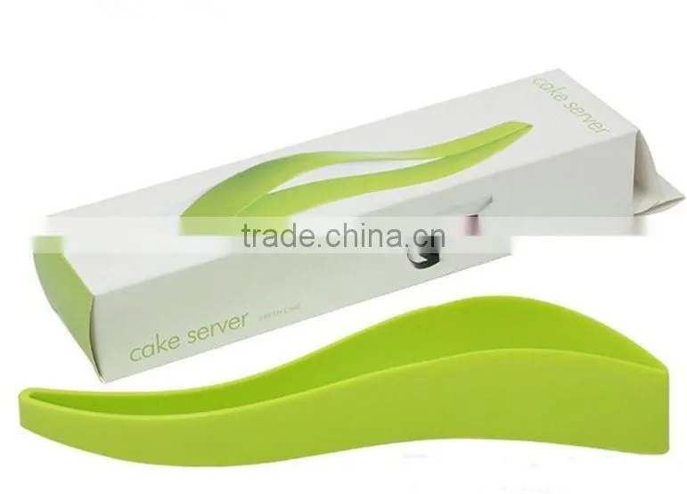 High quality eco-friendly silicone cake server/cake cutter