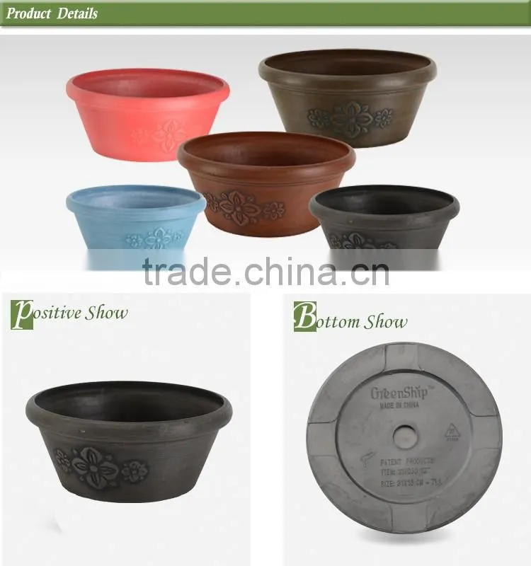 Hot selling Round SPW Flower Pot With Long Lifetime