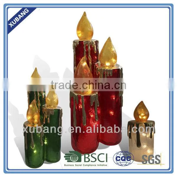Promote New LED Christmas candle lights decoration candles