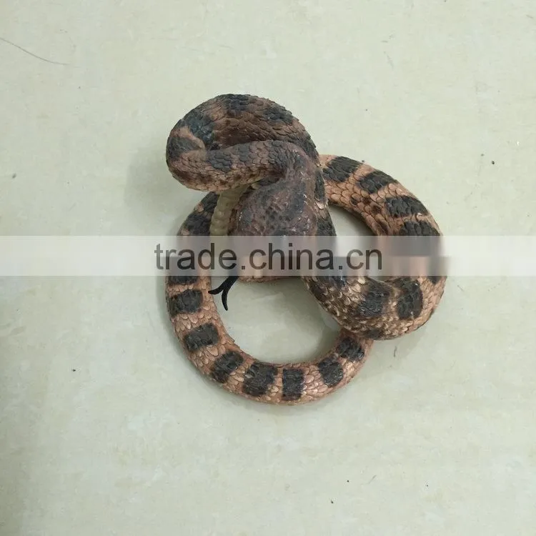 Polyresin snake sculpture