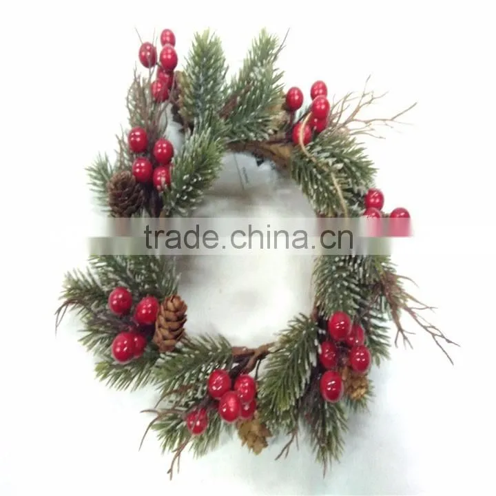 bulk buy christmas decorations mini artificial christmas wreaths cheap for christmas market